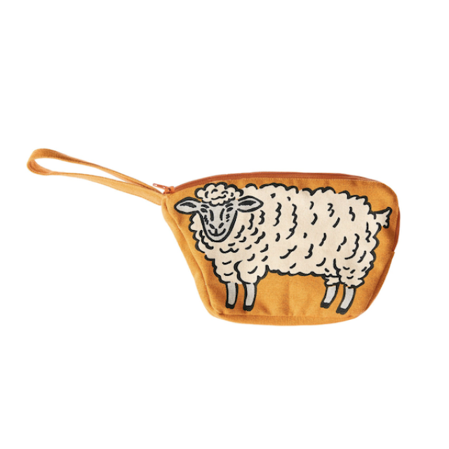 AND PACKABLE 羊咩咩拉鏈收納包