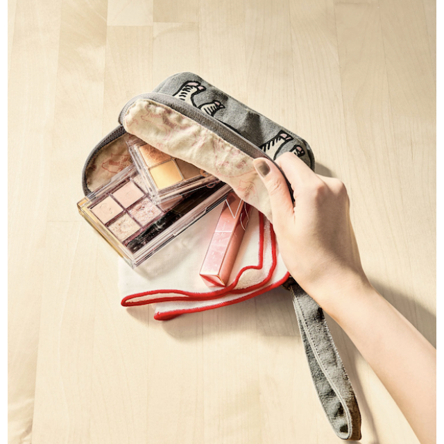 AND PACKABLE 乳牛好好喝拉鏈收納包