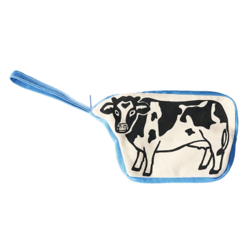 AND PACKABLE 乳牛好好喝拉鏈收納包