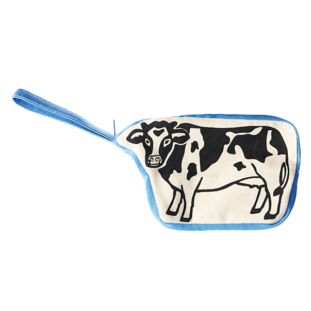 AND PACKABLE 乳牛好好喝拉鏈收納包