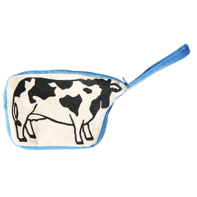 AND PACKABLE 乳牛好好喝拉鏈收納包