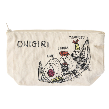 AND PACKABLE No Rice No Life 拉鏈收納