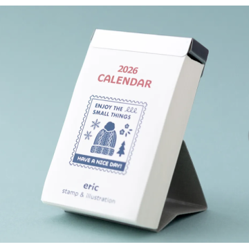 eric 迷你尺寸日曆-桌面/壁掛式