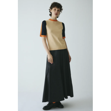 -winter sales- HeRIN.CYE Color block knit top