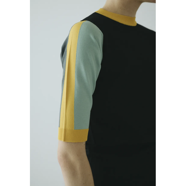 -winter sales- HeRIN.CYE Color block knit top