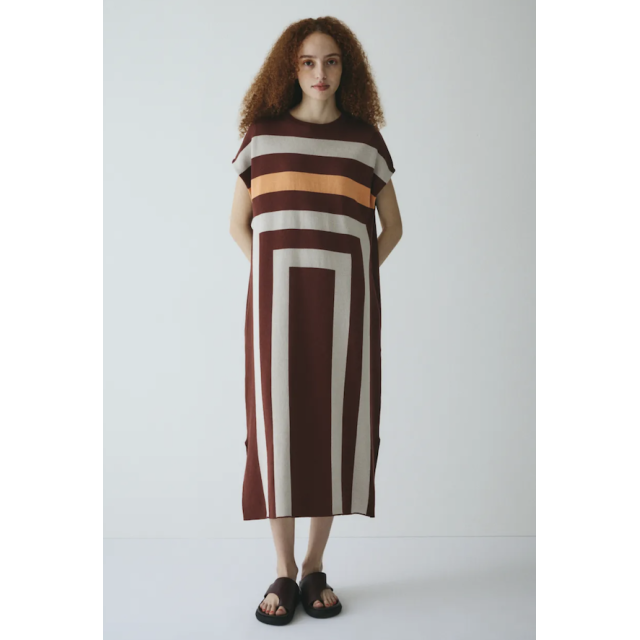 -winter sales- HeRIN.CYE Square knit one piece 