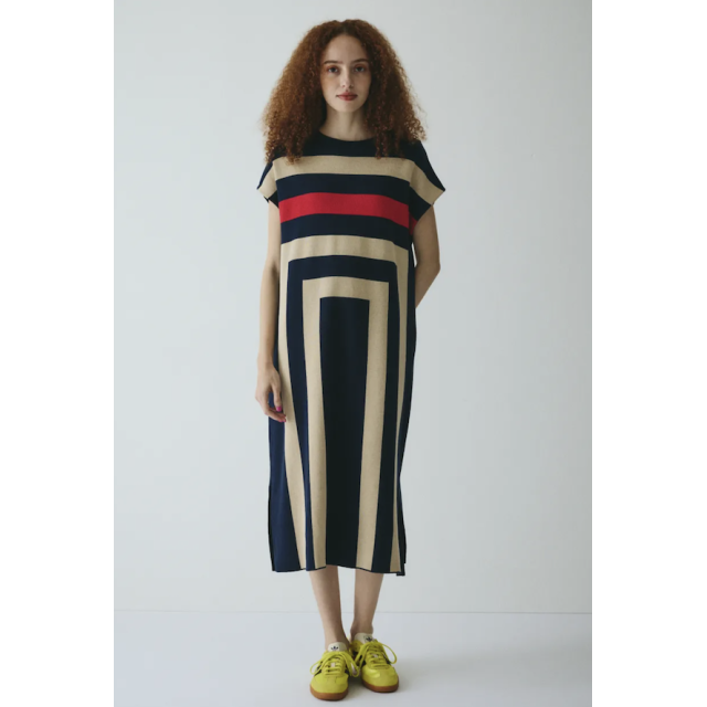 -winter sales- HeRIN.CYE Square knit one piece 