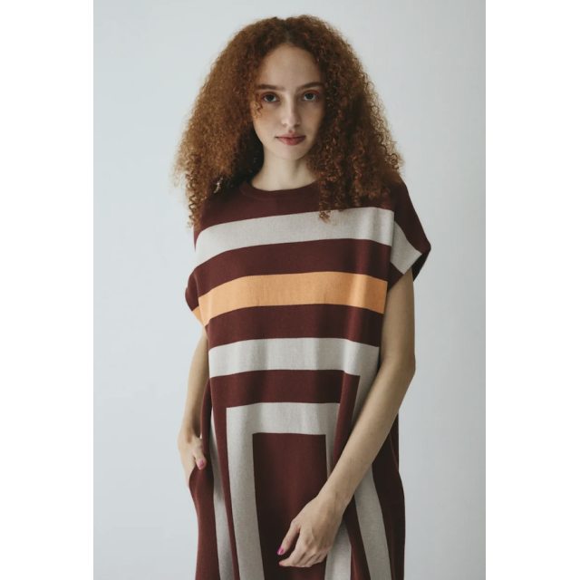 -winter sales- HeRIN.CYE Square knit one piece 