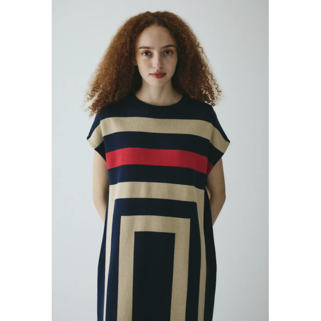 -winter sales- HeRIN.CYE Square knit one piece 