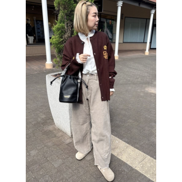 THEATRE PRODUCTS × FREAK'S STORE 人造皮革束口袋