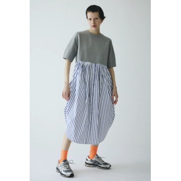 -winter sales- HeRIN.CYE Cut docking shirt dress