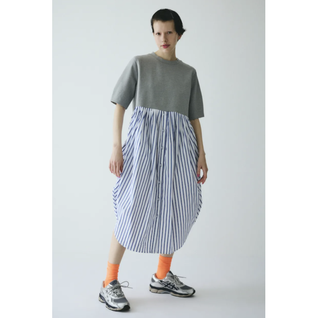 -winter sales- HeRIN.CYE Cut docking shirt dress