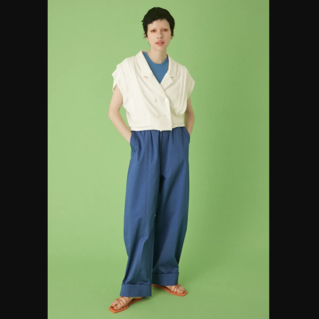 -Sale- HeRIN.CYE Collar cut tops   (售完為止)