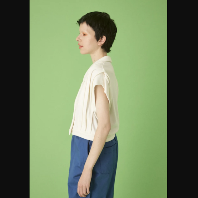 -Sale- HeRIN.CYE Collar cut tops   (售完為止)