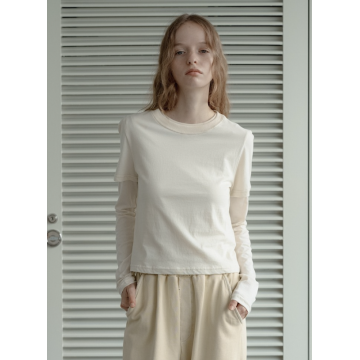 nokcha 低飽和極簡長袖