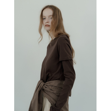 nokcha 低飽和極簡長袖