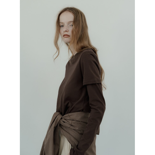 nokcha 低飽和極簡長袖