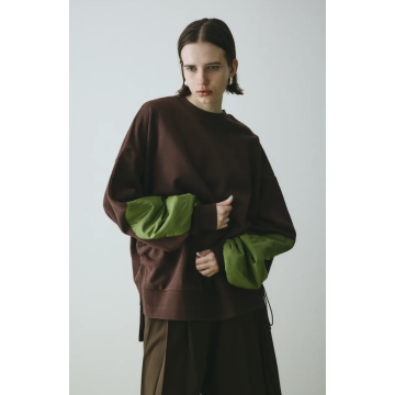 HeRIN.CYE 拼接袖寬鬆上衣