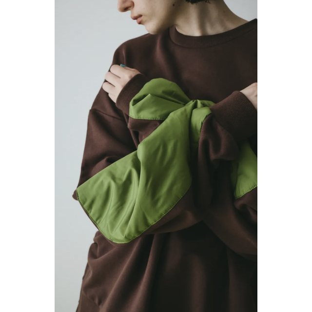 HeRIN.CYE 拼接袖寬鬆上衣