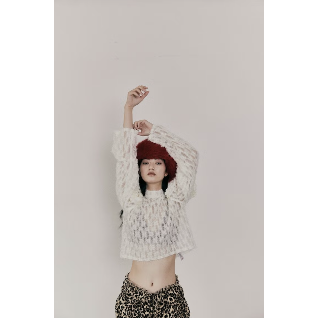 Cereal Fluffy Fringe TOP