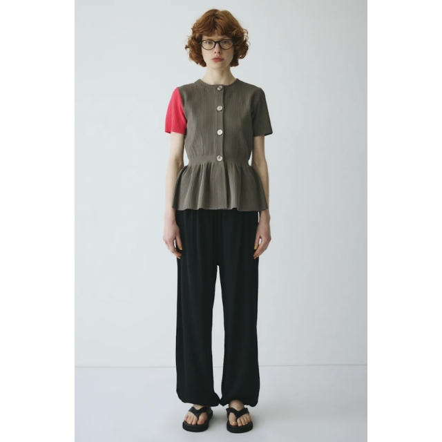 HeRIN.CYE Flare hem knit tops