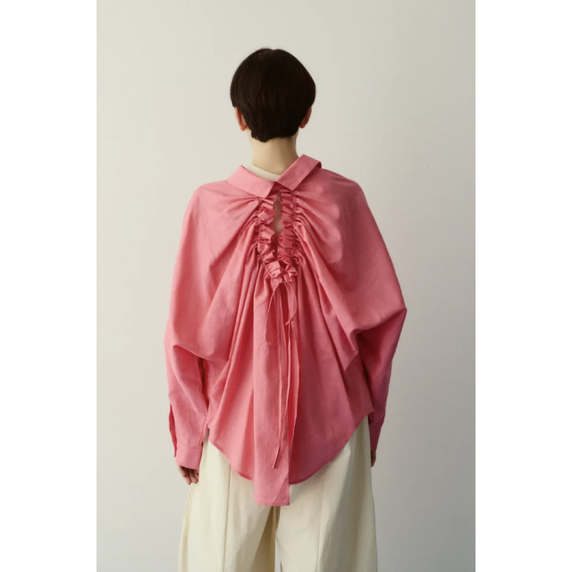 HeRIN.CYE Back shirring shirt