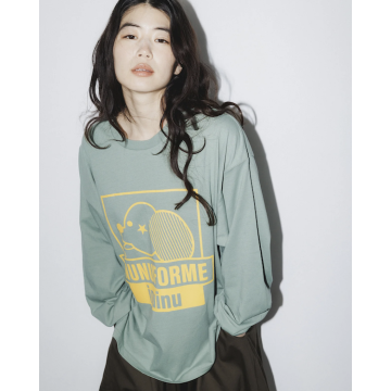 nunuforme 印花長袖