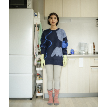 PAMM 寬鬆的內襯針織衫