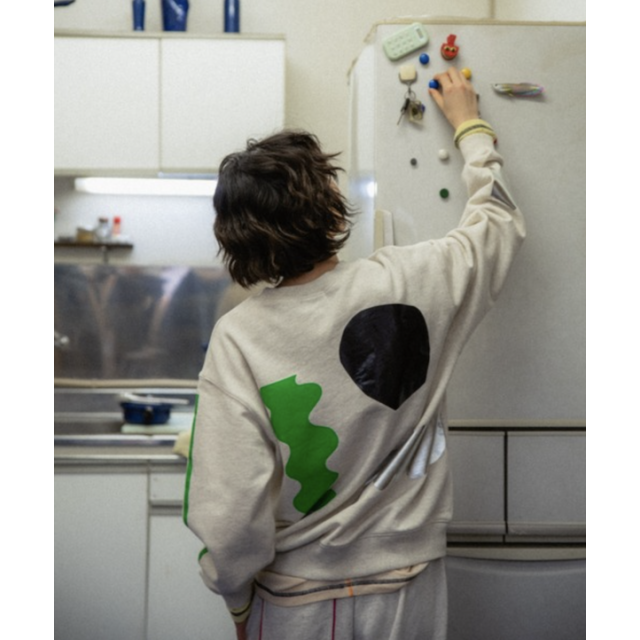 PAMM 內裡寬鬆的運動衫