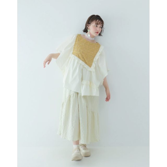 Unica 流蘇蝙蝠袖連身裙