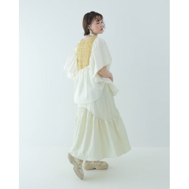 Unica 流蘇蝙蝠袖連身裙