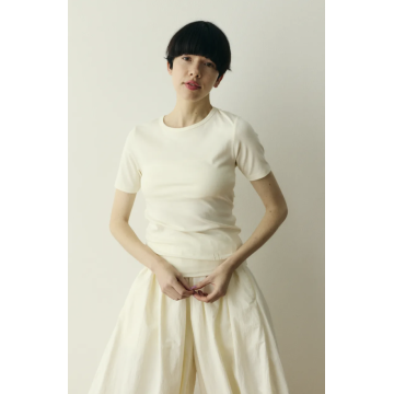 HeRIN.CYE Back open cut tops